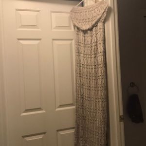 Strapless long dress